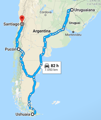 Uma viagem de carro pela Patagônia argentina